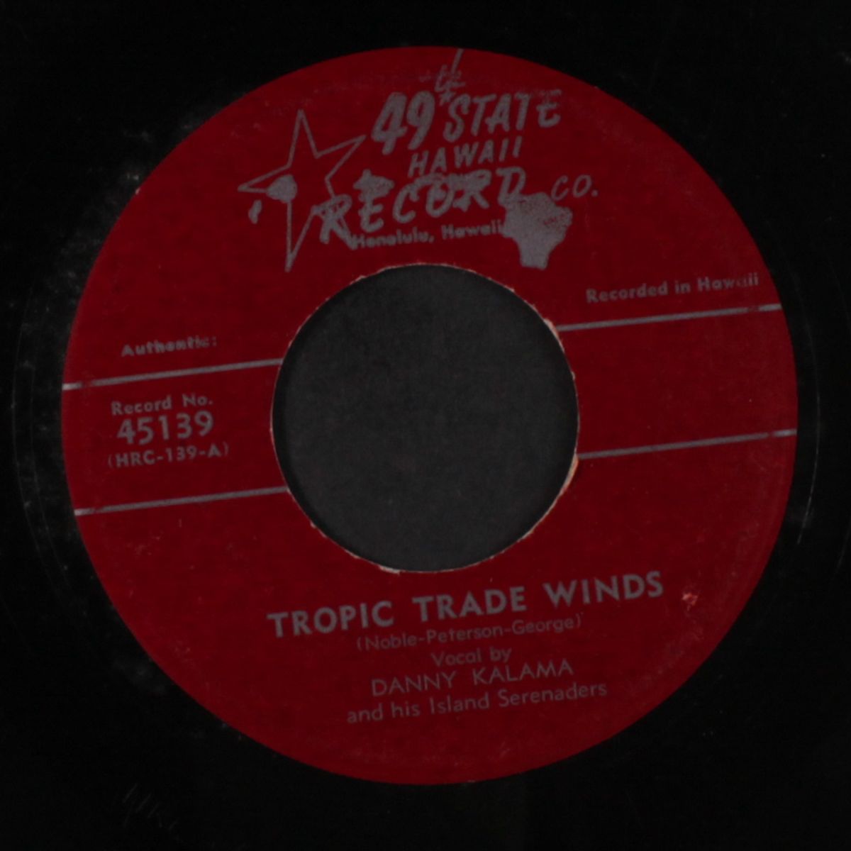 tropic trade winds / uheuhene shouting by DANNY KALAMA / JOE KEAWE