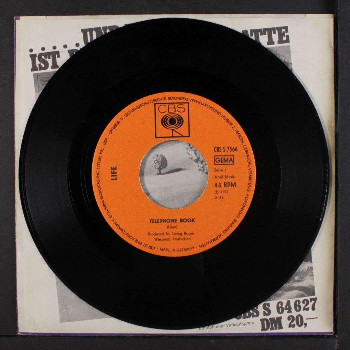 telephone book / talkin' bout a woman by LIFE