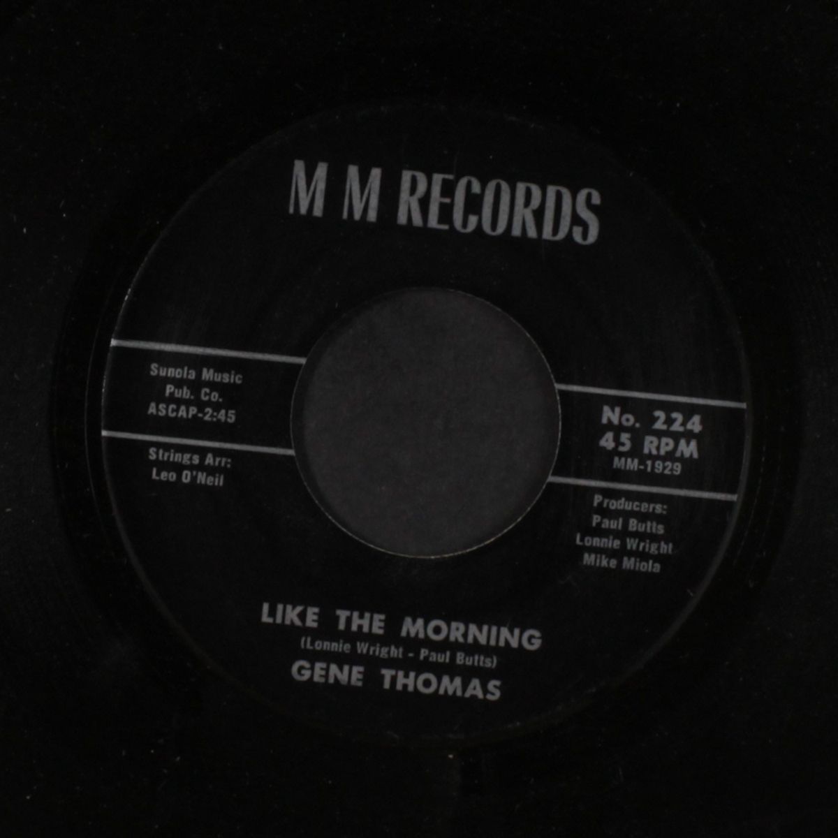 like the morning by GENE THOMAS