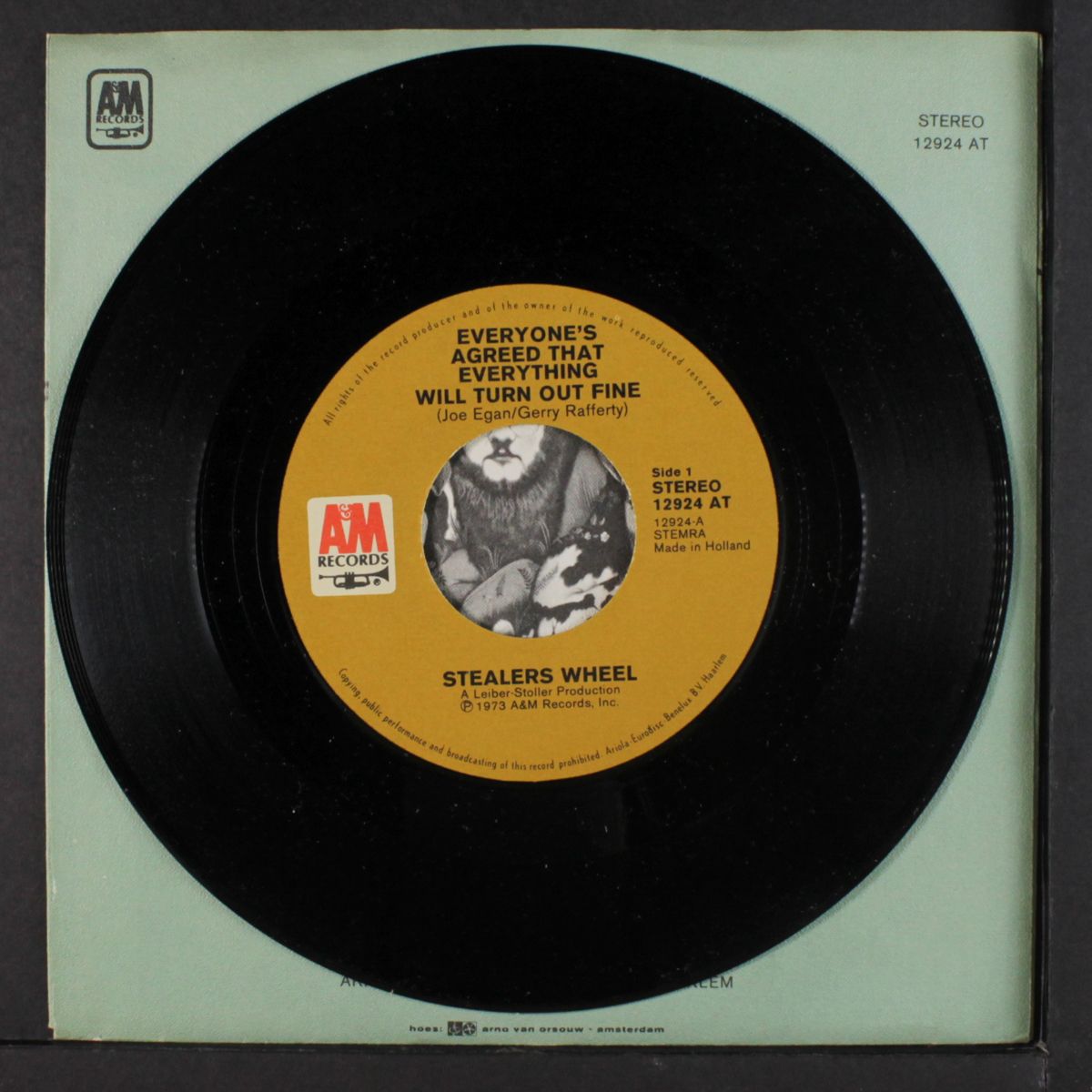 everyone's agreed that everything will turn out fine / next to me by STEALERS WHEEL
