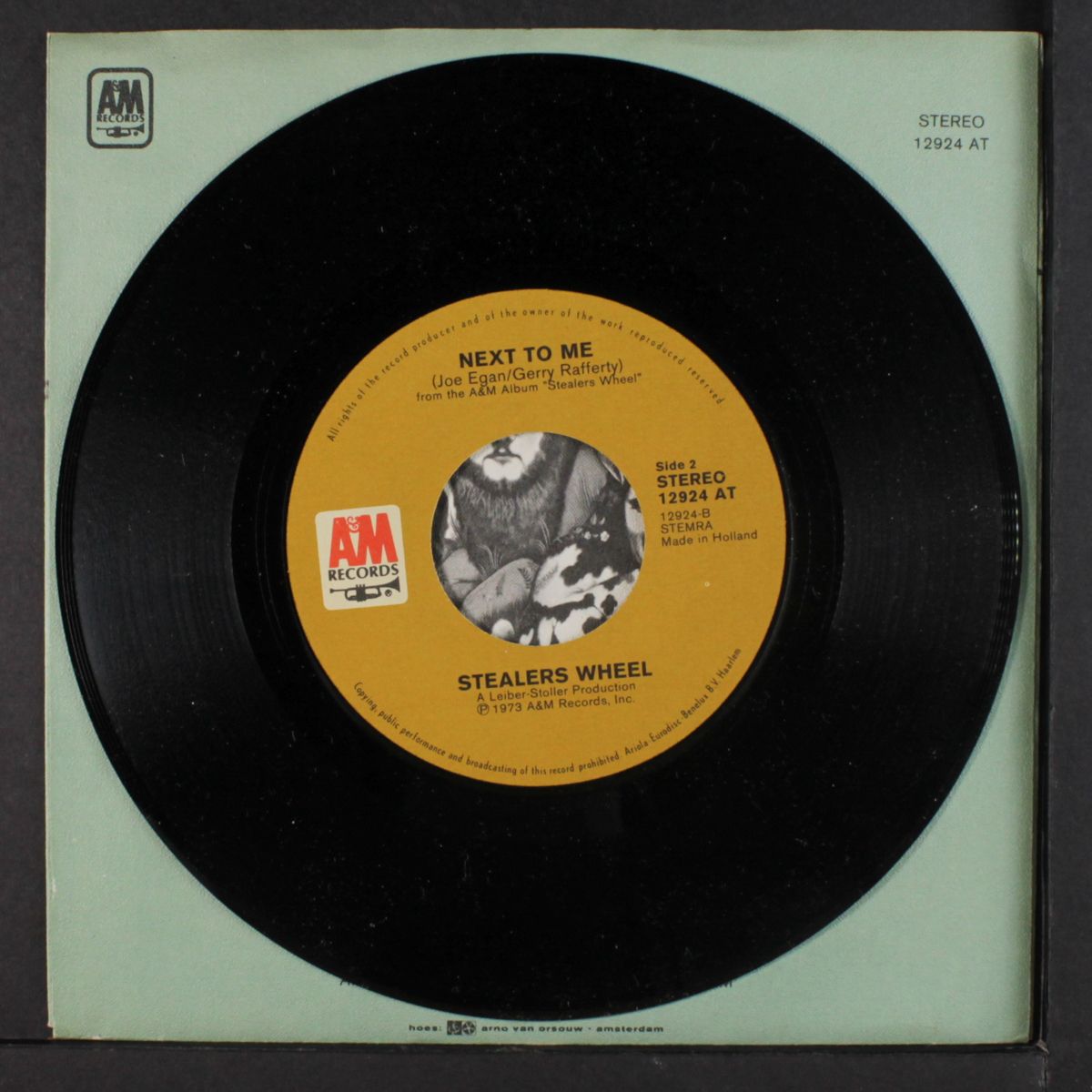 everyone's agreed that everything will turn out fine / next to me by STEALERS WHEEL