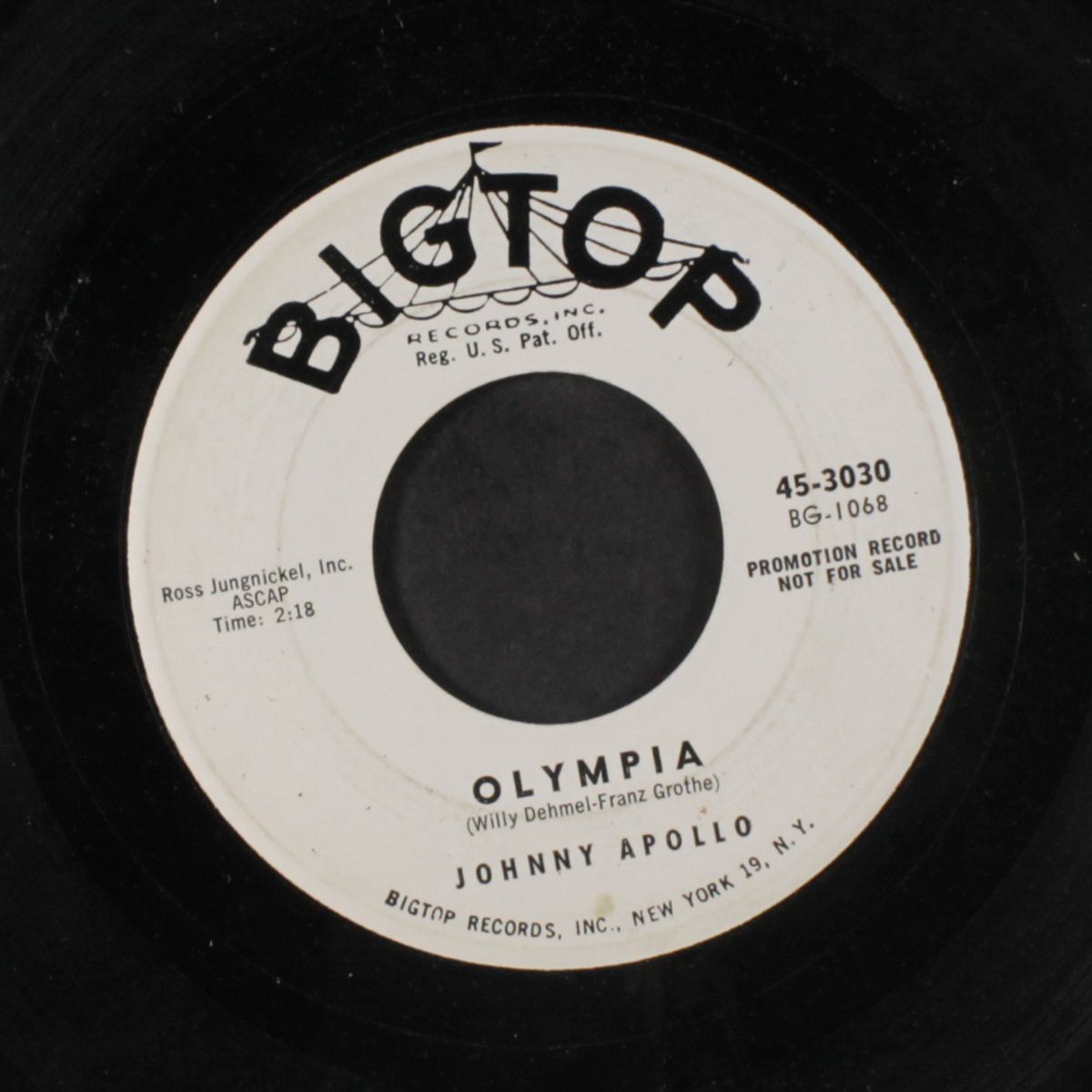 olympia / the happy glockenspiel by JOHNNY APOLLO