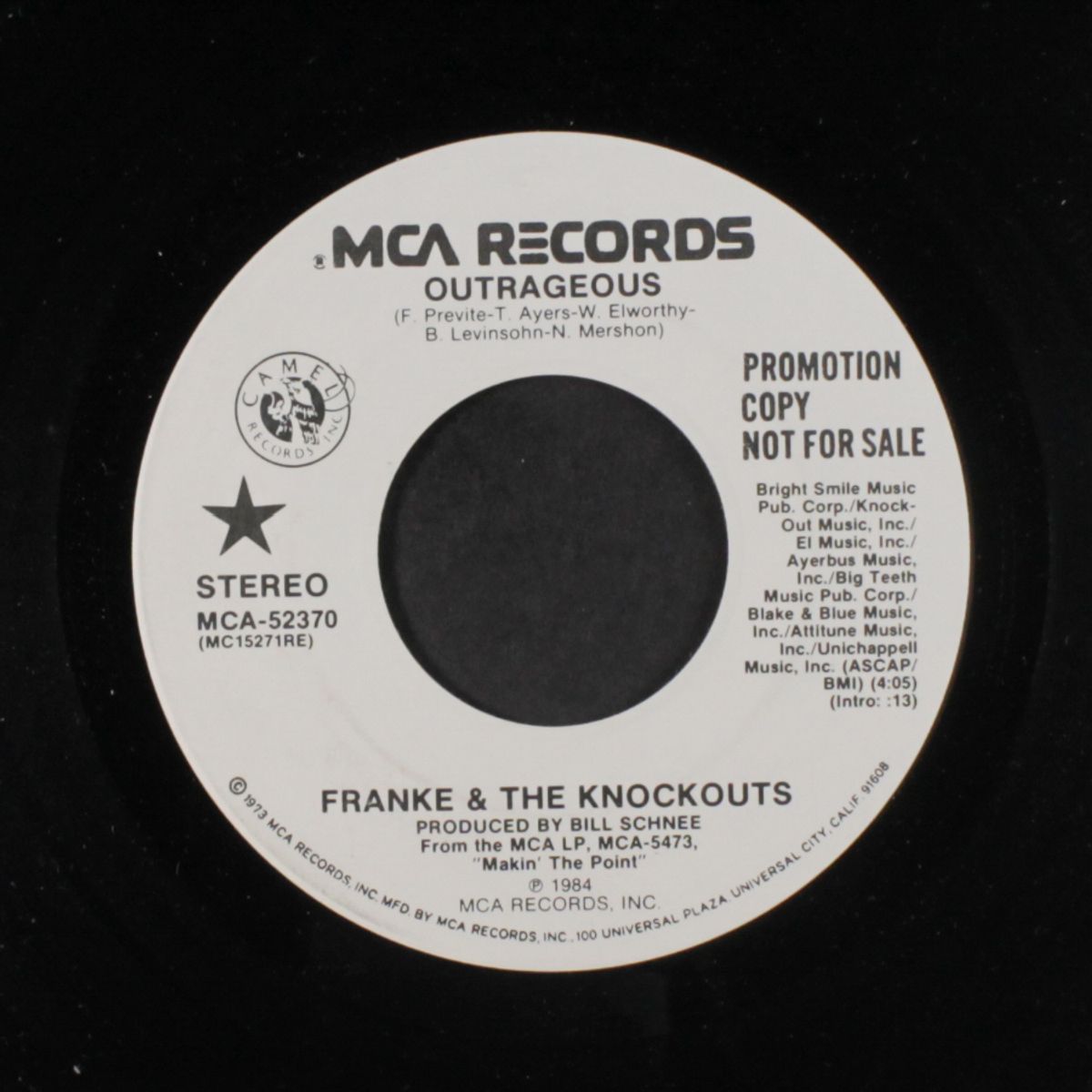 outrageous / same by FRANKE & KNOCKOUTS