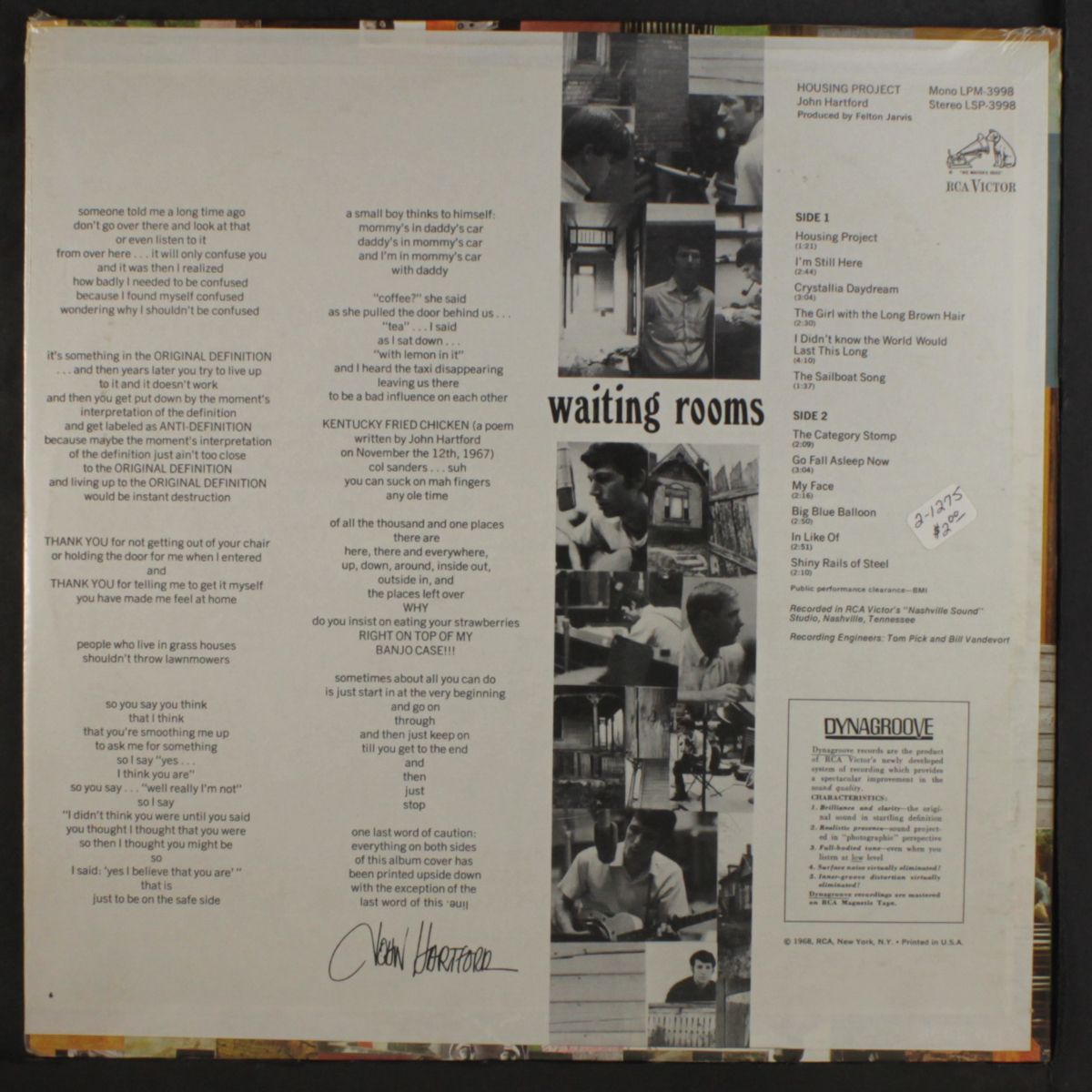 housing project by JOHN HARTFORD