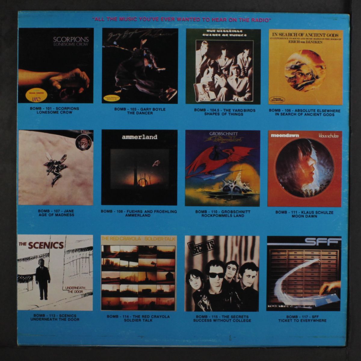 bomb catalogue 1981 by VARIOUS