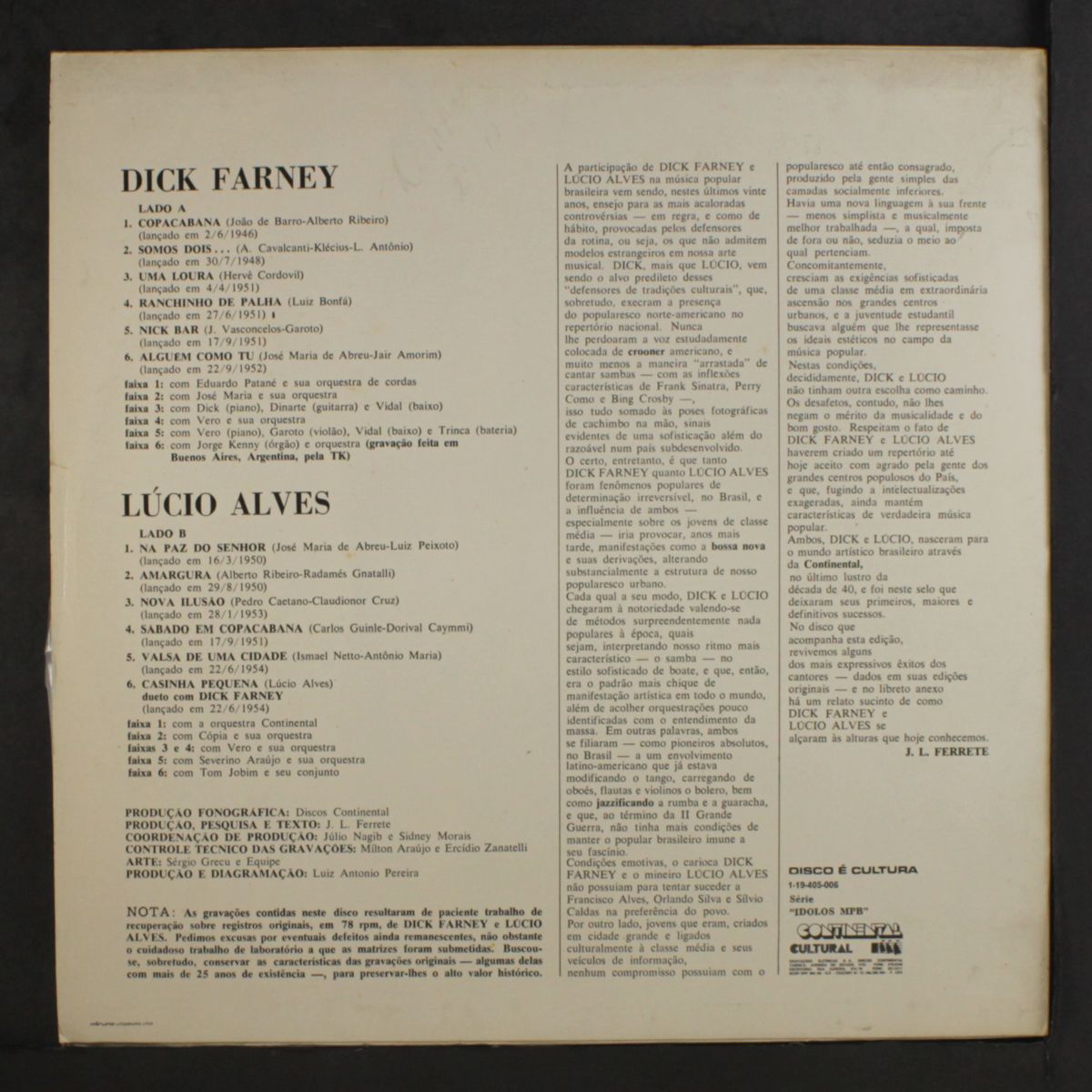 dick farney / lucio alves by DICK FARNEY & LUCIO ALVES