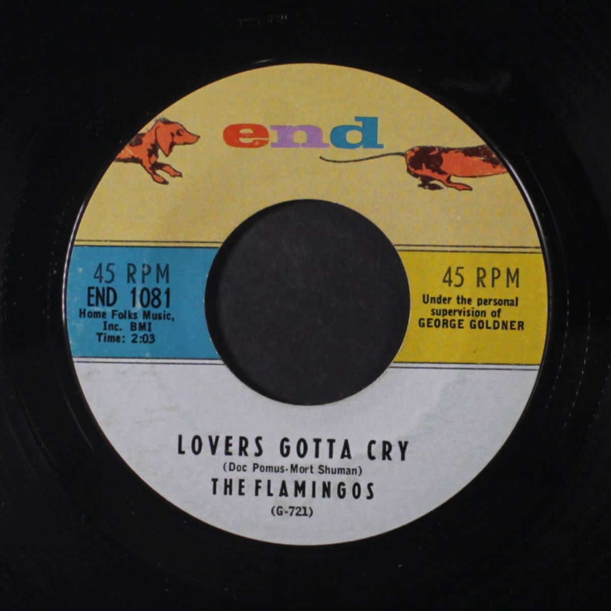 your other love / lovers gotta cry by FLAMINGOS
