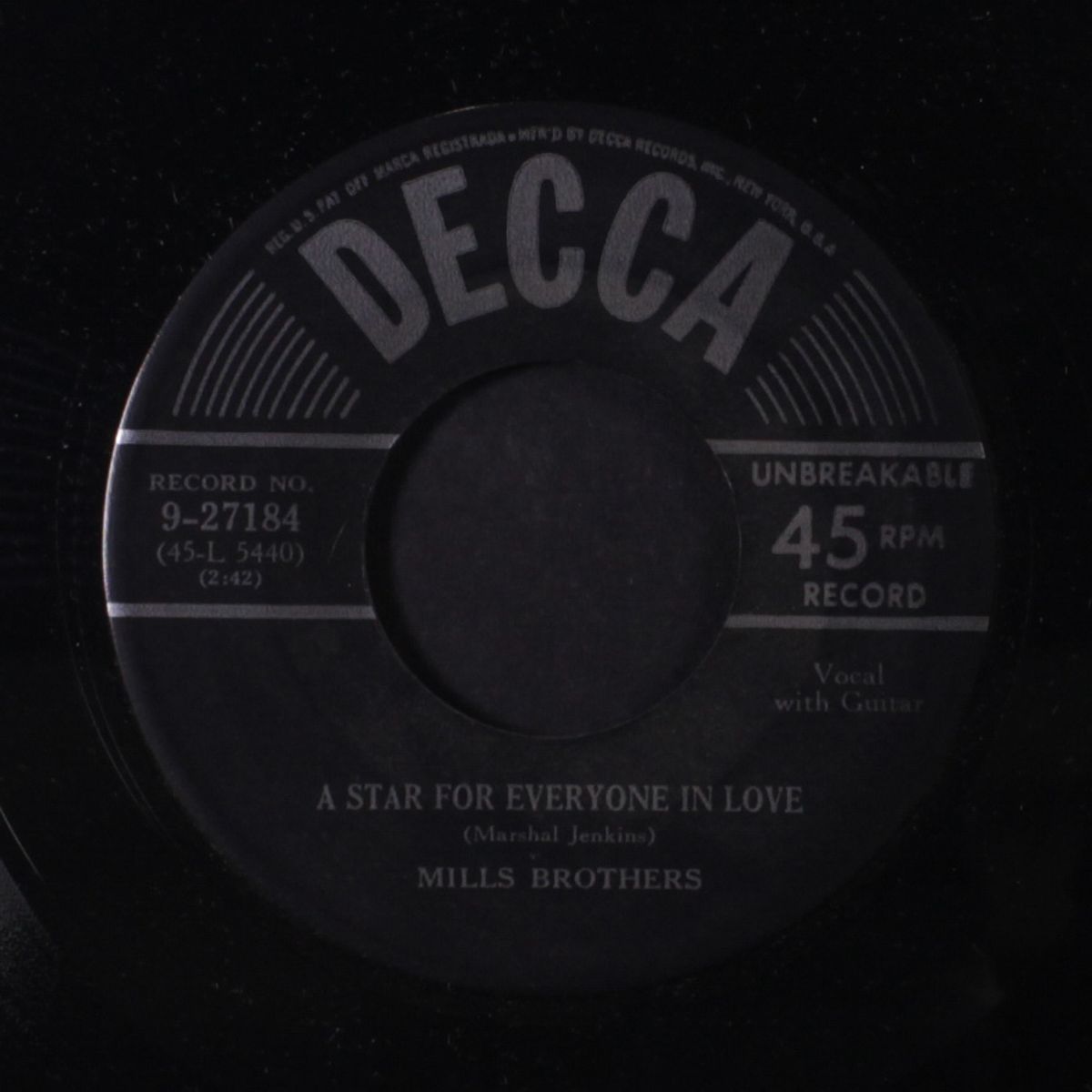 i'm afraid to love you by MILLS BROTHERS