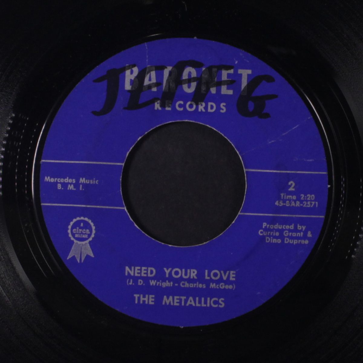 need your love / itchy twitchy too by METALLICS