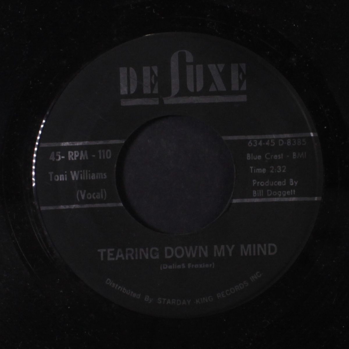 precious minutes / tearing down my mind by TONI WILLIAMS