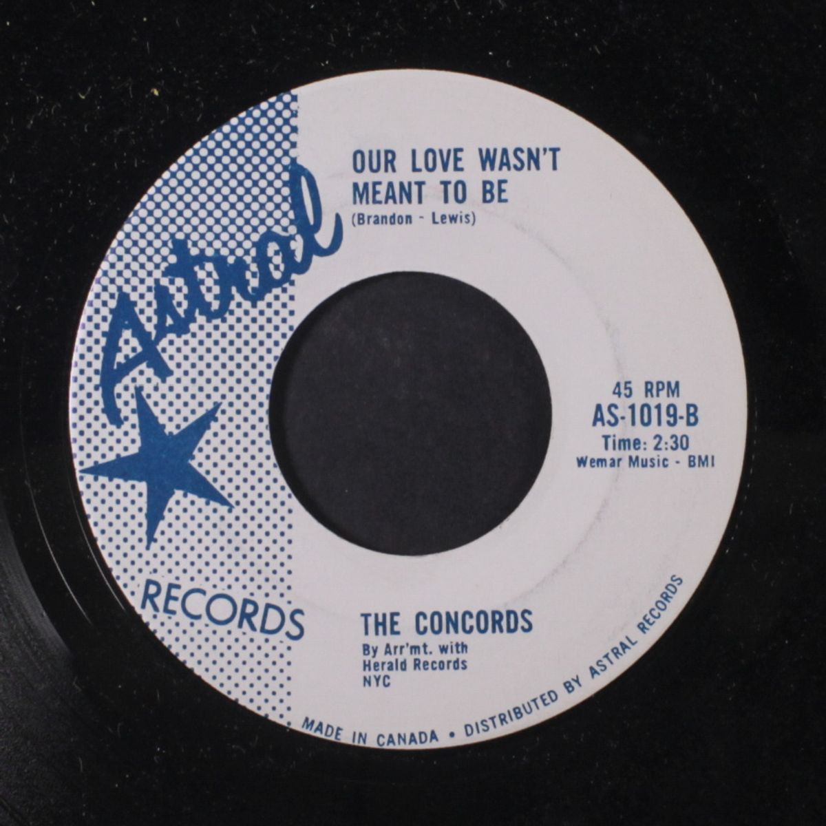 marlene / our love was meant to be by CONCORDS
