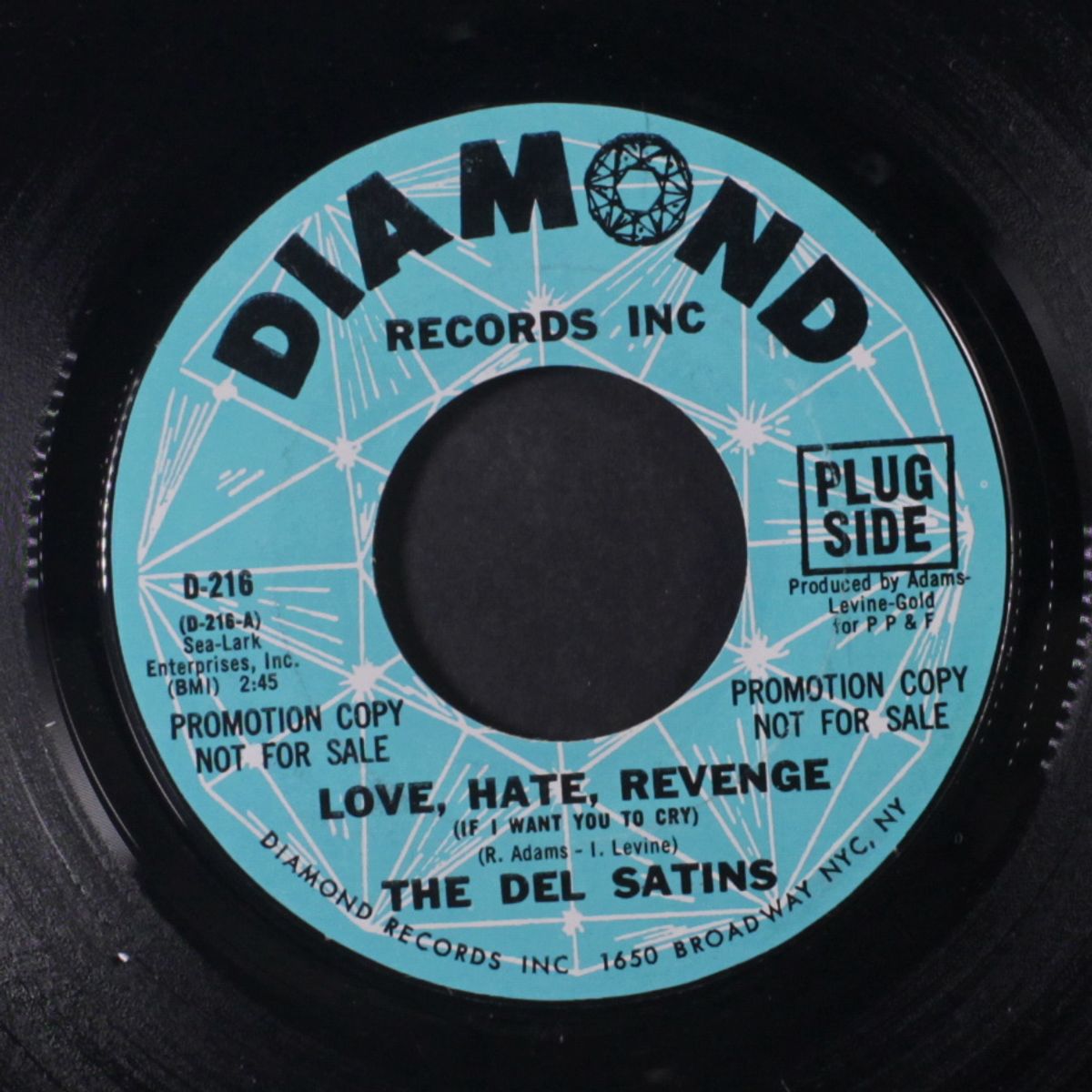 love hate revenge / a little rain must fall by DEL SATINS