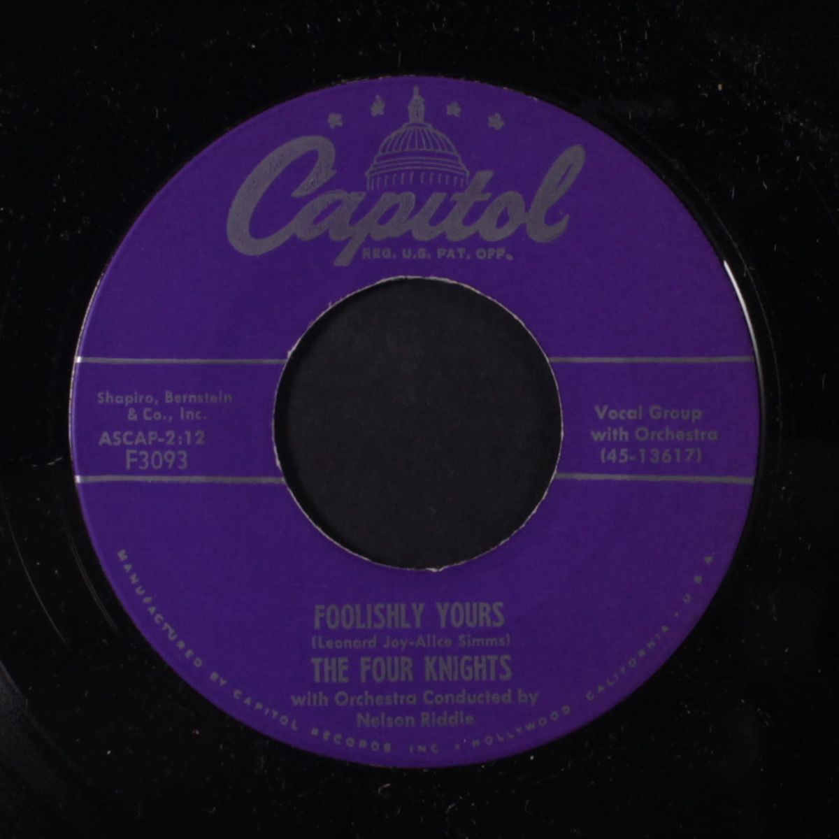 foolishly yours / inside out by FOUR KNIGHTS
