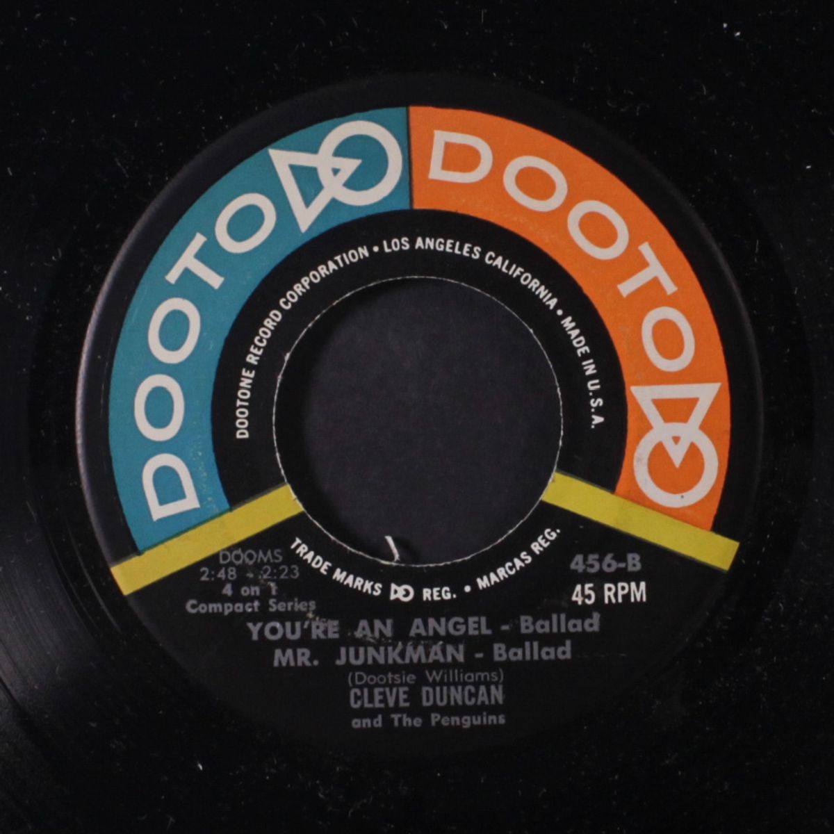 give me the right, she's the one / you're an angel, mr. junkman by MEDALLIONS / PENGUINS