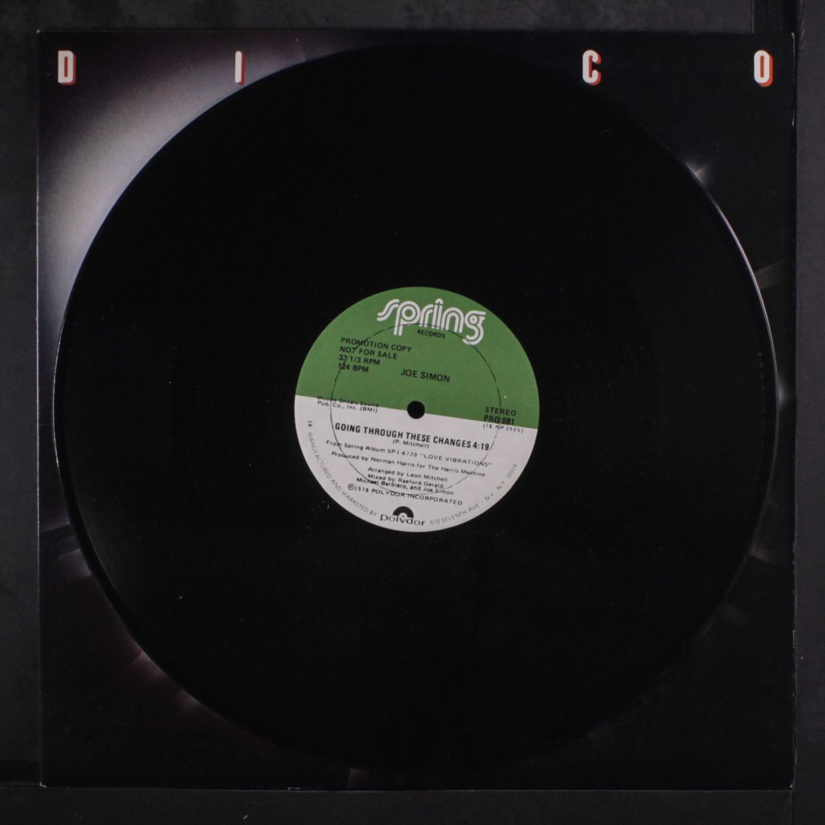 going through these changes by JOE SIMON