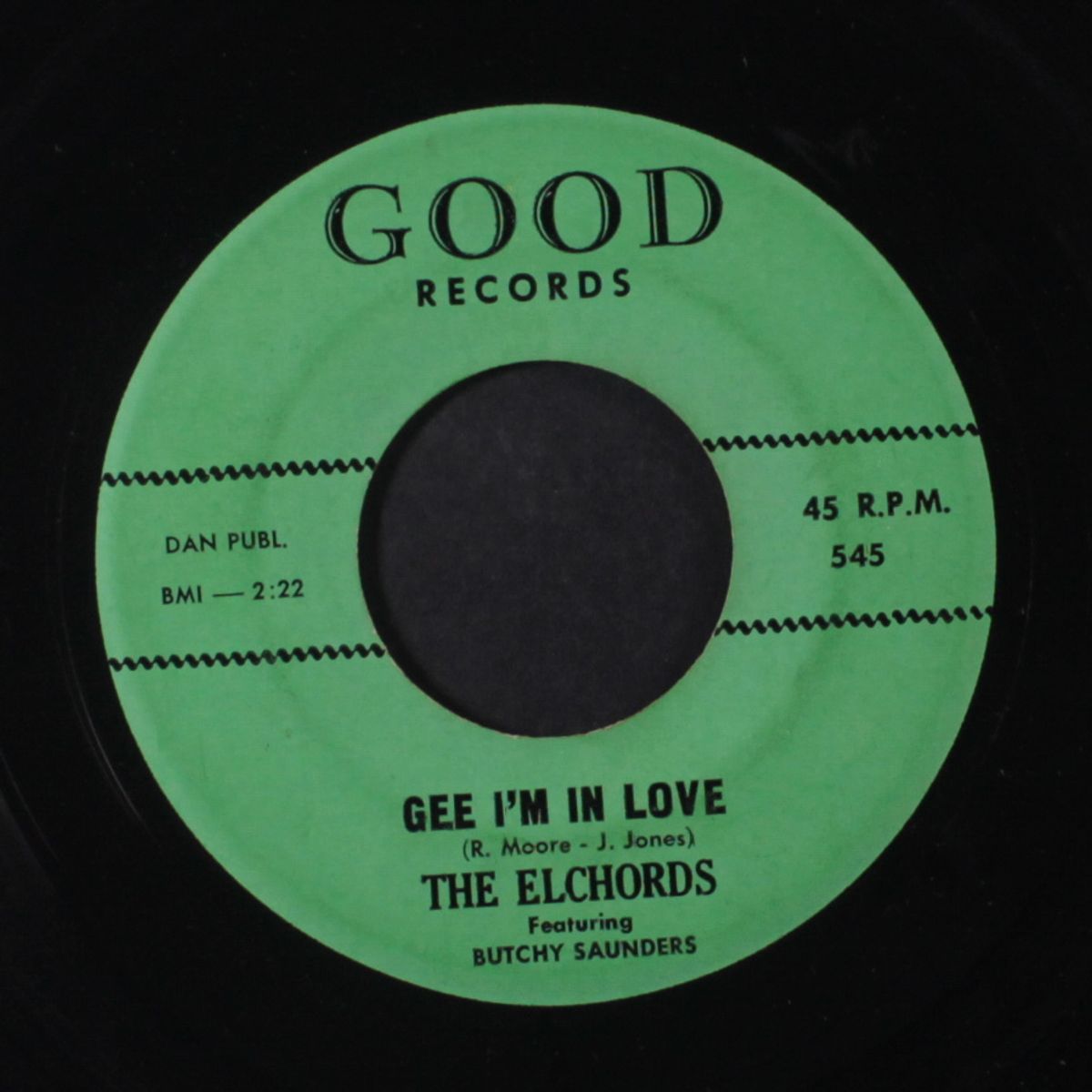 peppermint stick / gee i'm in love by ELCHORDS