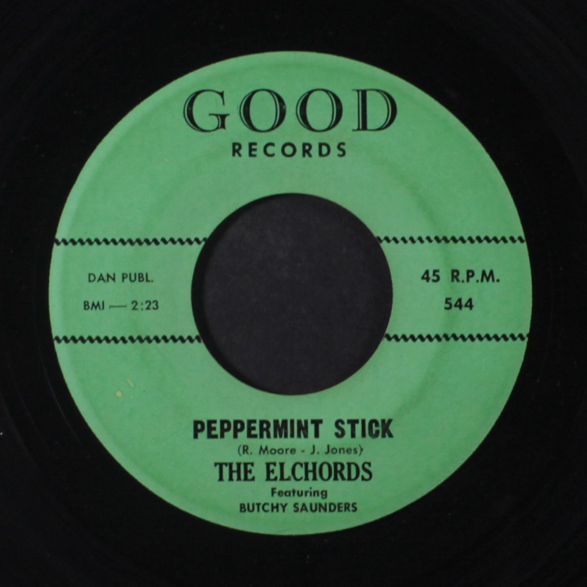 peppermint stick / gee i'm in love by ELCHORDS