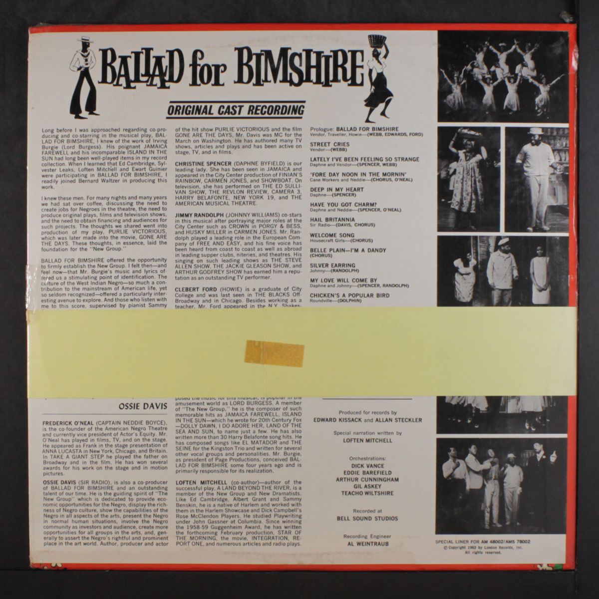 ballad for bimshire by ORIGINAL CAST