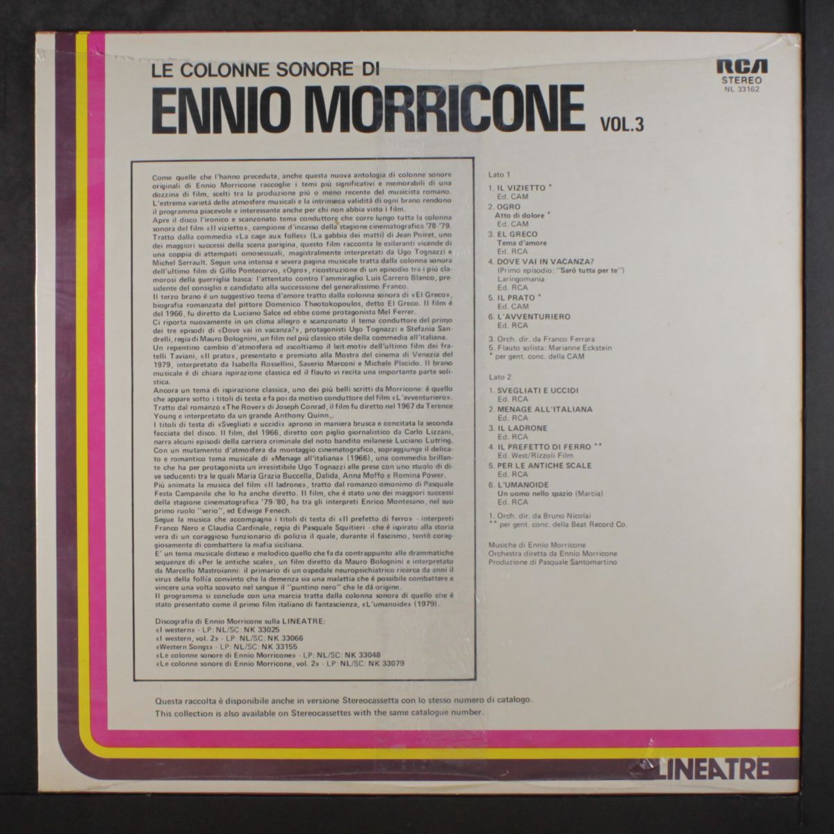 le colonne sonore di, vol. 3 by ENNIO MORRICONE
