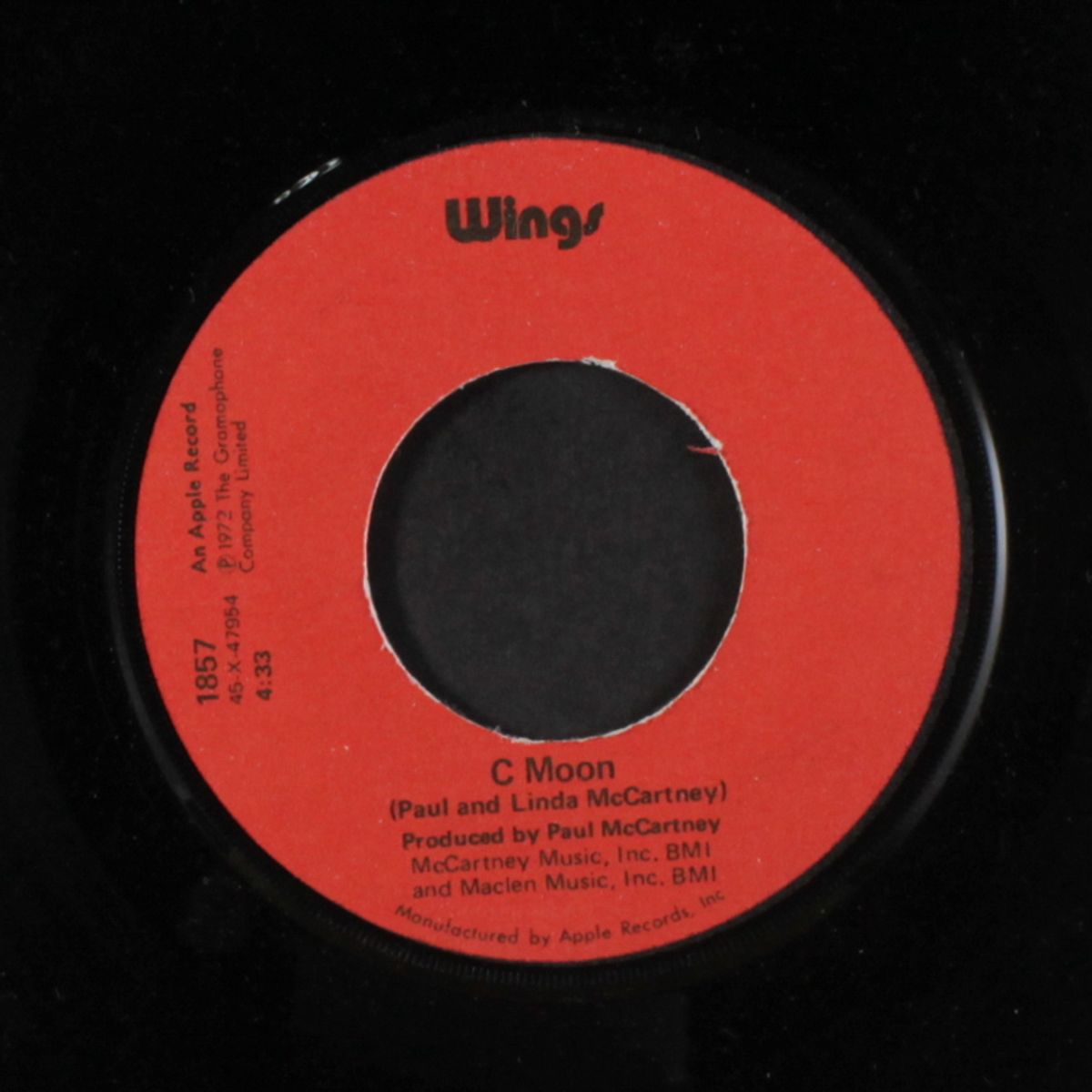 hi hi hi / c moon by PAUL MCCARTNEY & WINGS