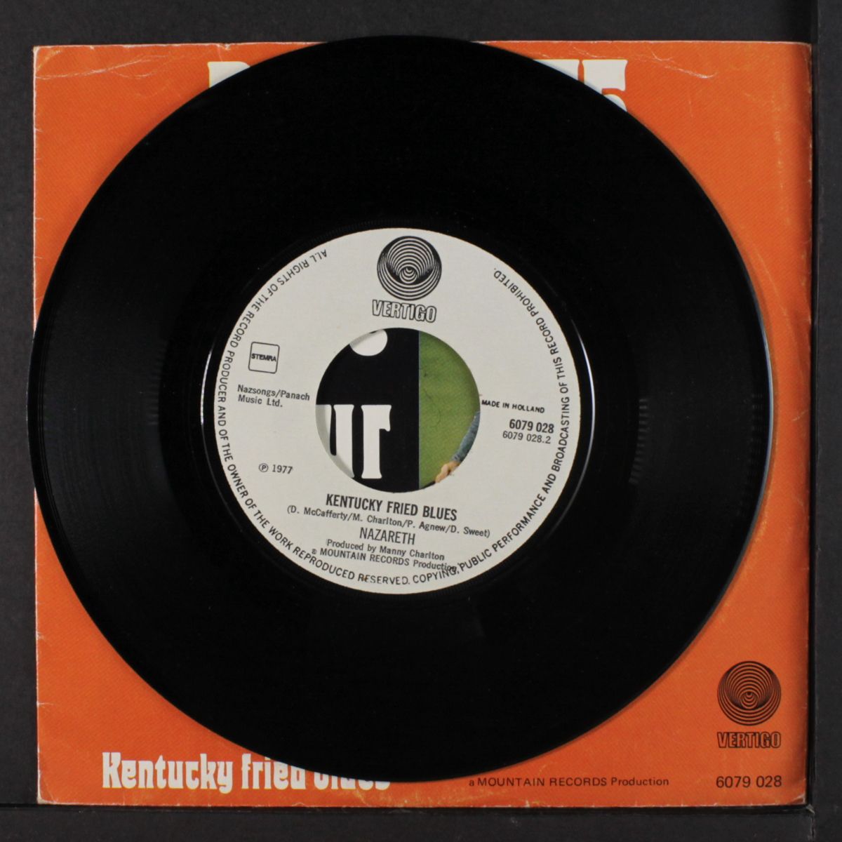 place in your heart / kentucky fried blues by NAZARETH