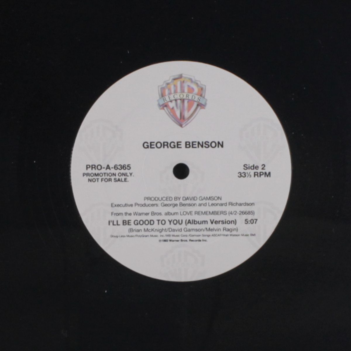 i'll be good to you / short by GEORGE BENSON