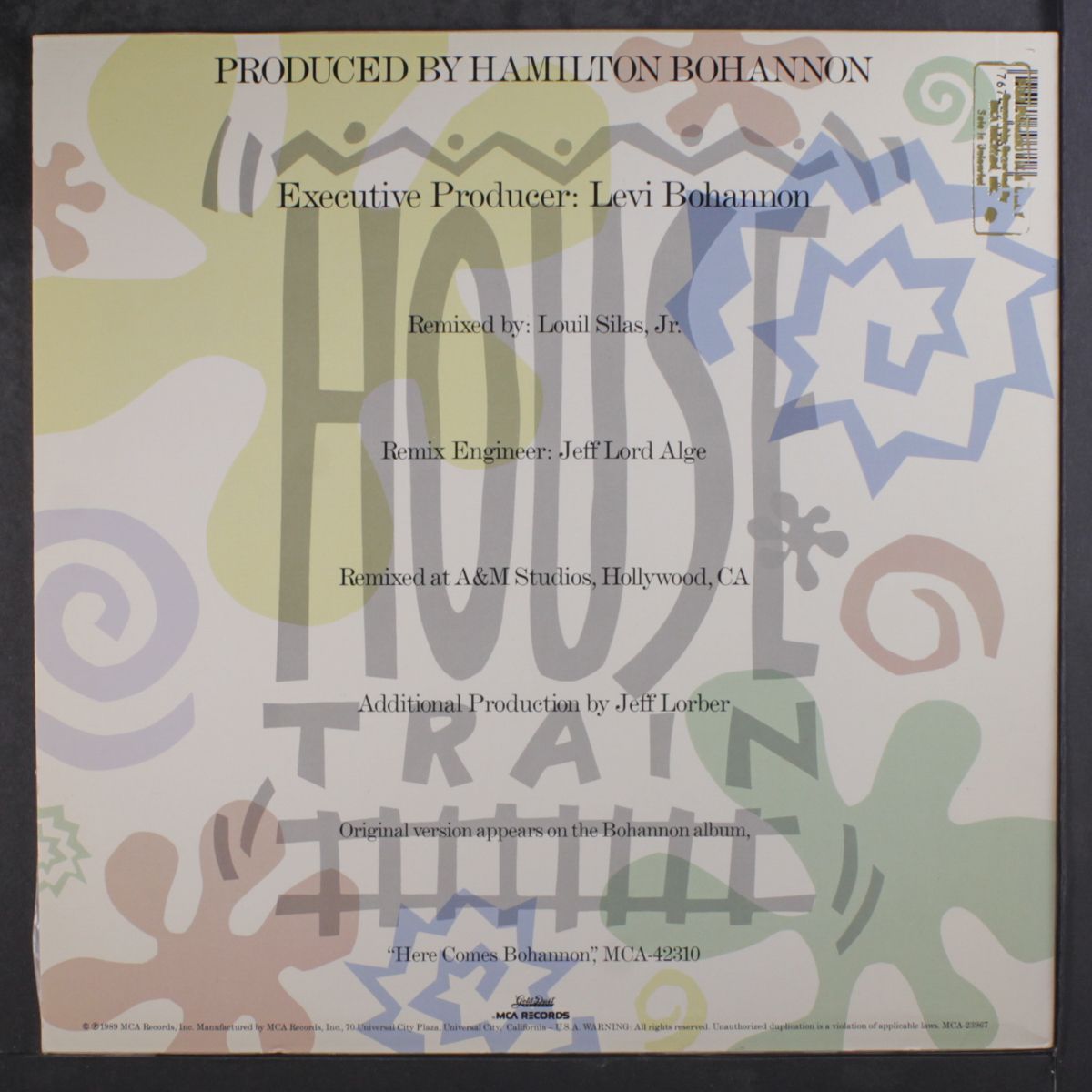 house train / short by BOHANNON