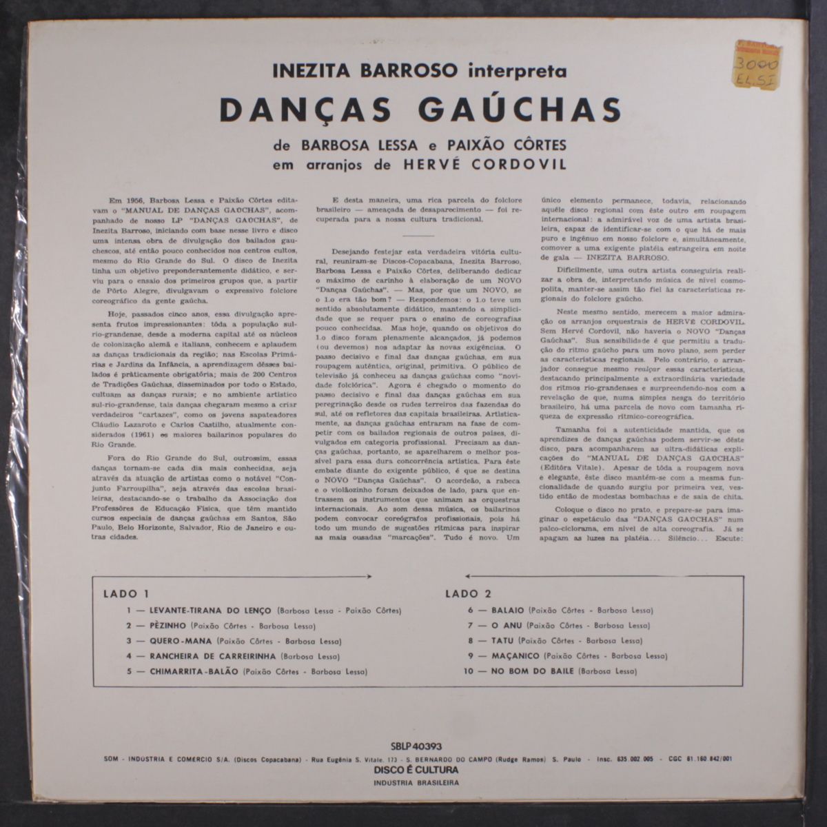 dancas gauchas by INEZITA BARROSO