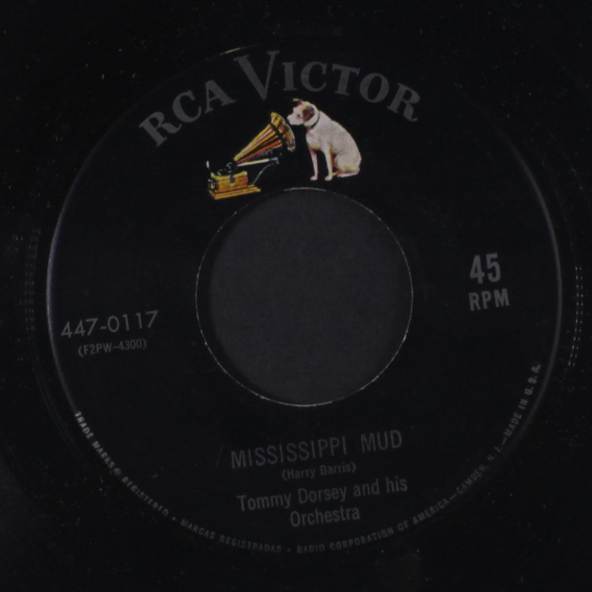 mississippi mud / i'm gettin' sentimental over you by TOMMY DORSEY