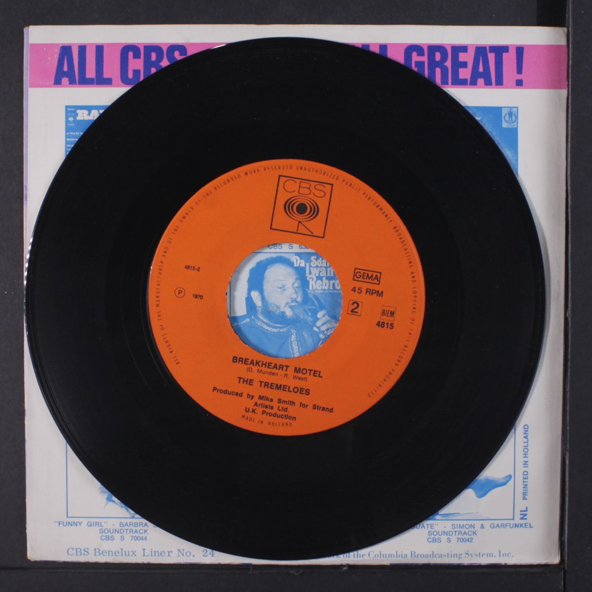by the way / breakheart motel by TREMELOES