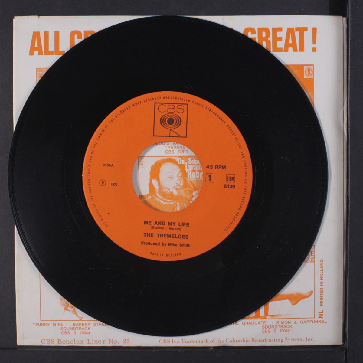me and my life / try me by TREMELOES