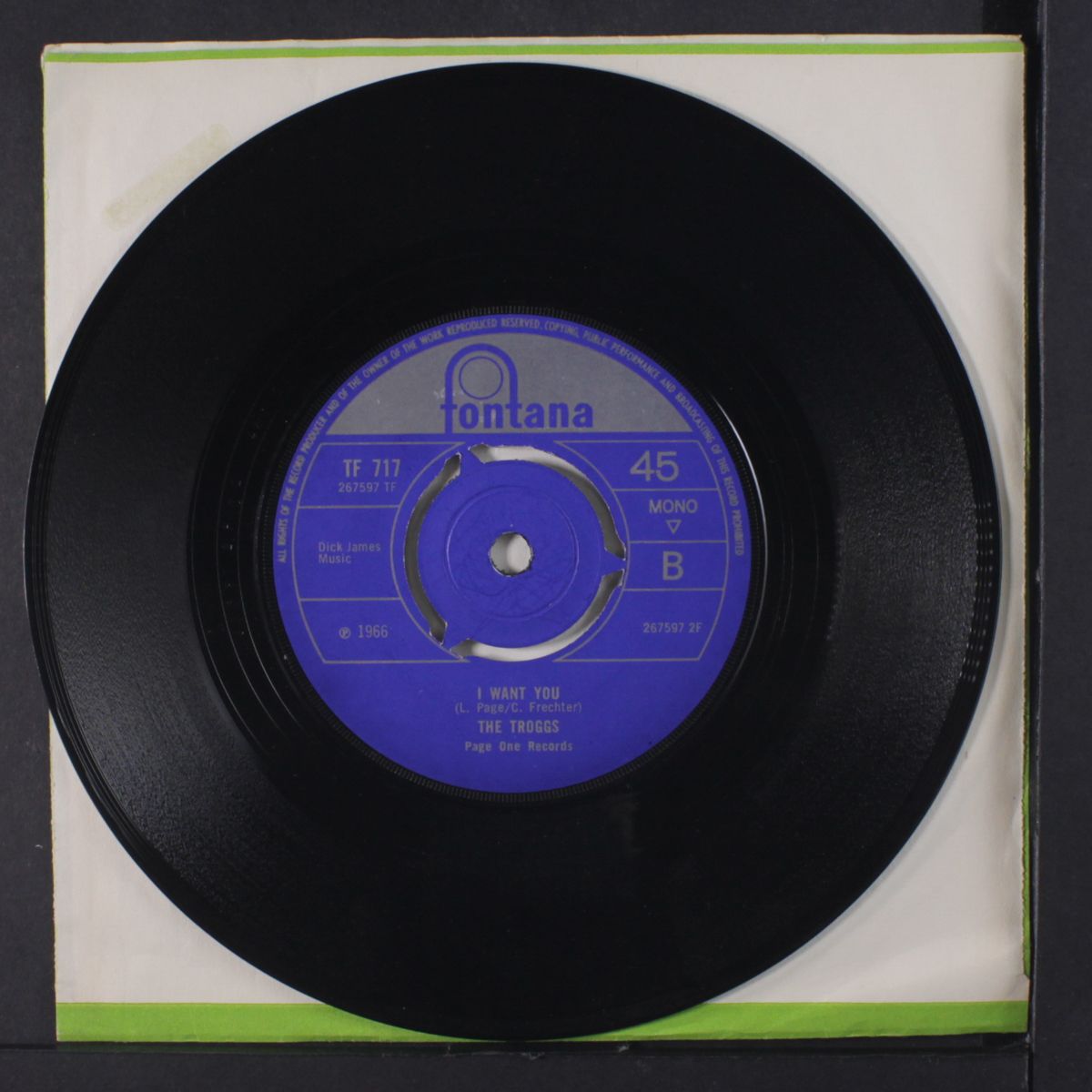 with a girl like you / i want you by TROGGS