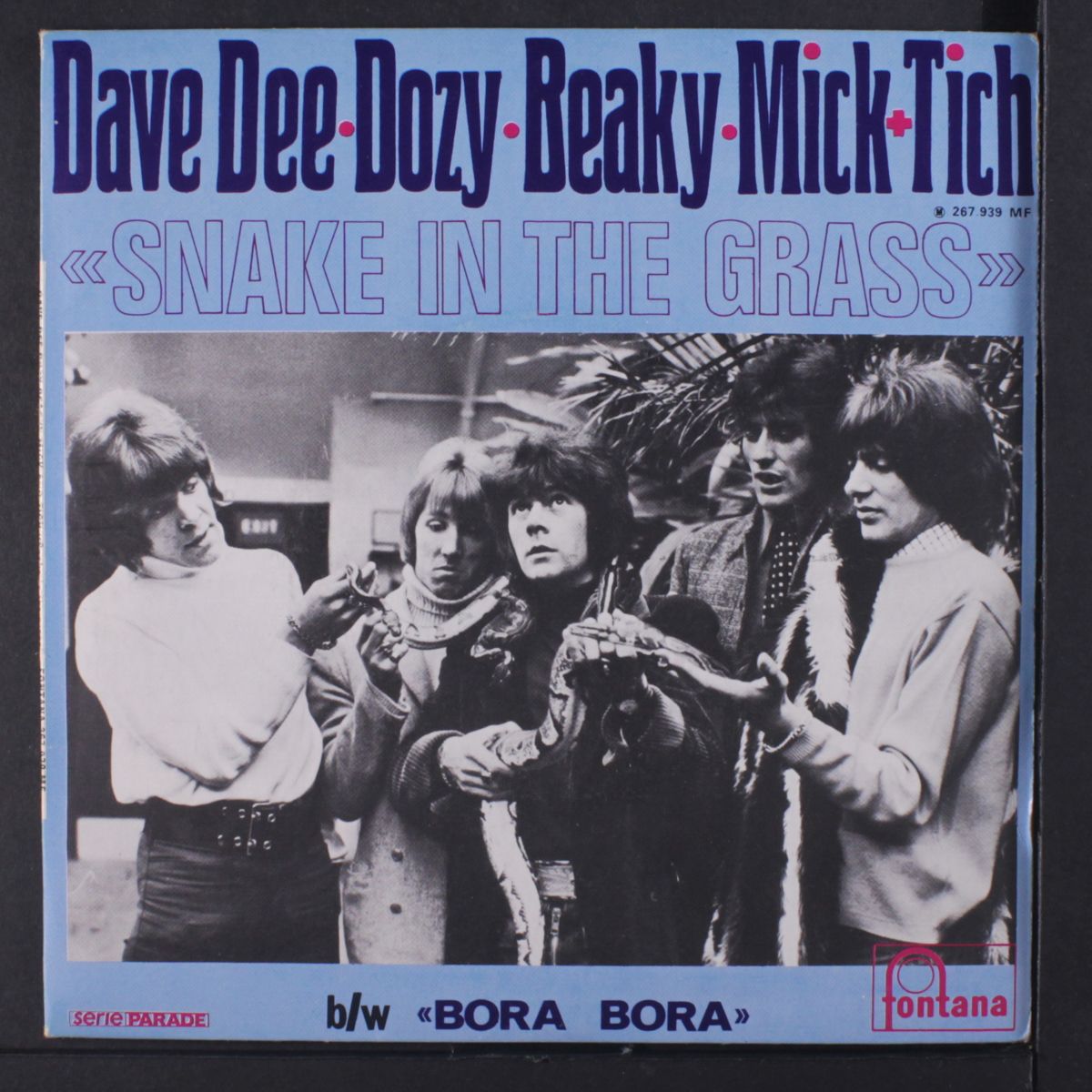 snake in the grass / bora bora by DAVE DEE, DOZY, BEAKY, MICK & TICH