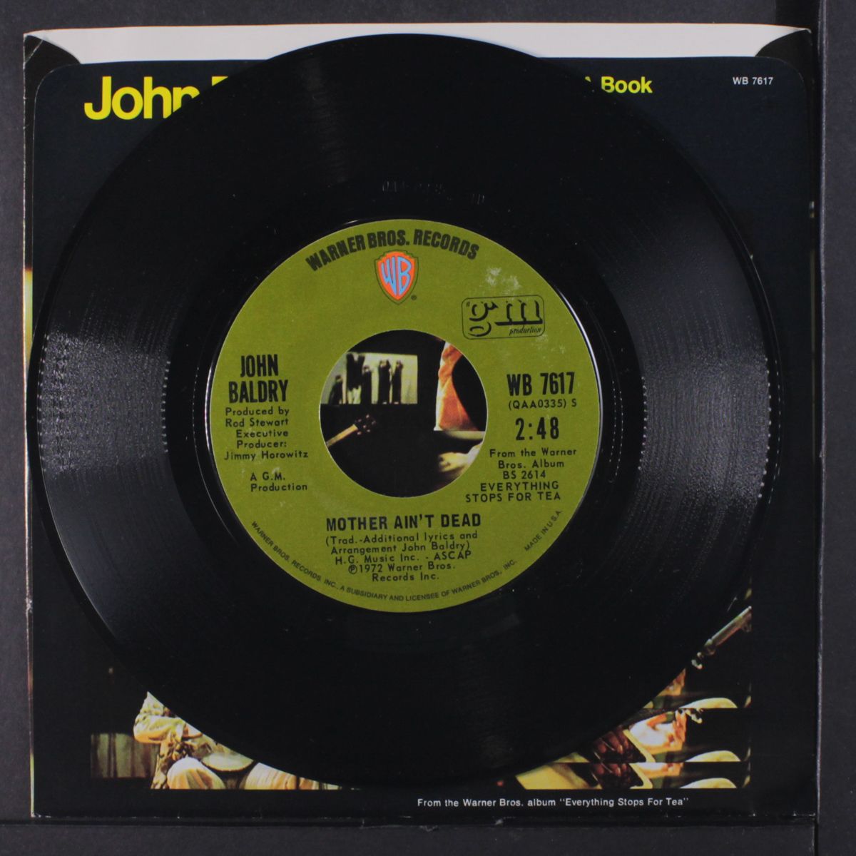 mother ain't dead / you can't judge a book by it's cover by JOHN BALDRY