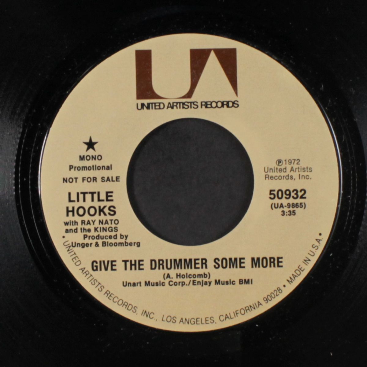give the drummer some more / mono by LITTLE HOOKS