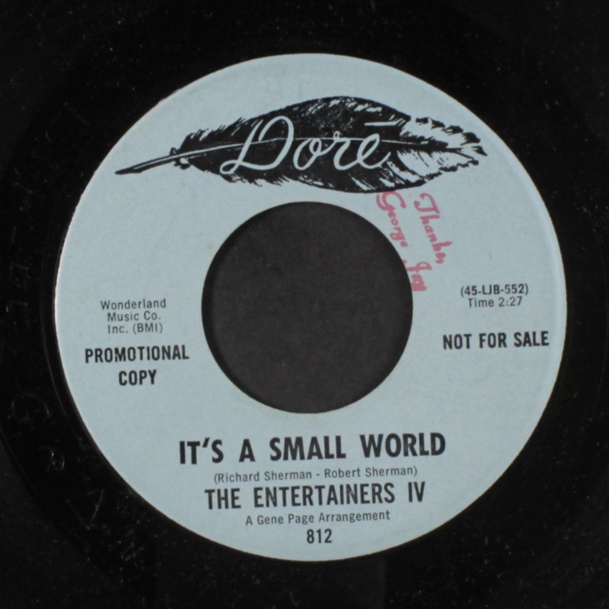 it's a small world / ride around the park by ENTERTAINERS IV