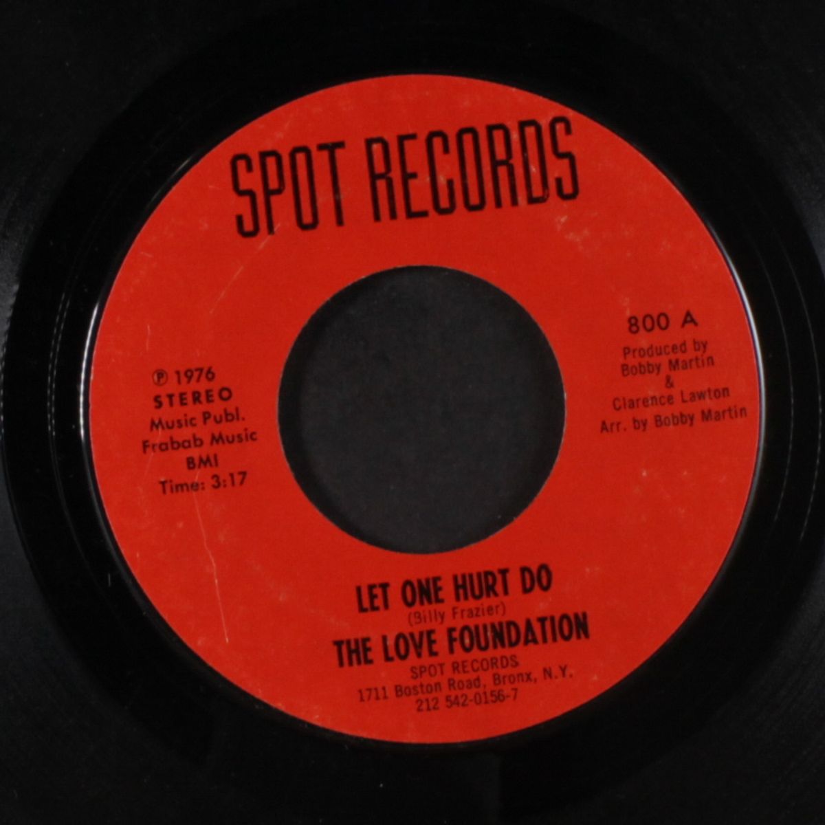 let one hurt do / what's the matter baby by LOVE FOUNDATION