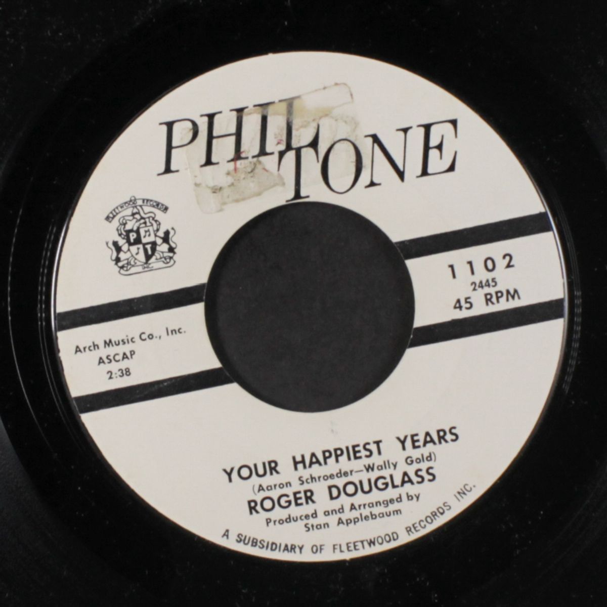 your happiest years / ladder of love by ROGER DOUGLASS