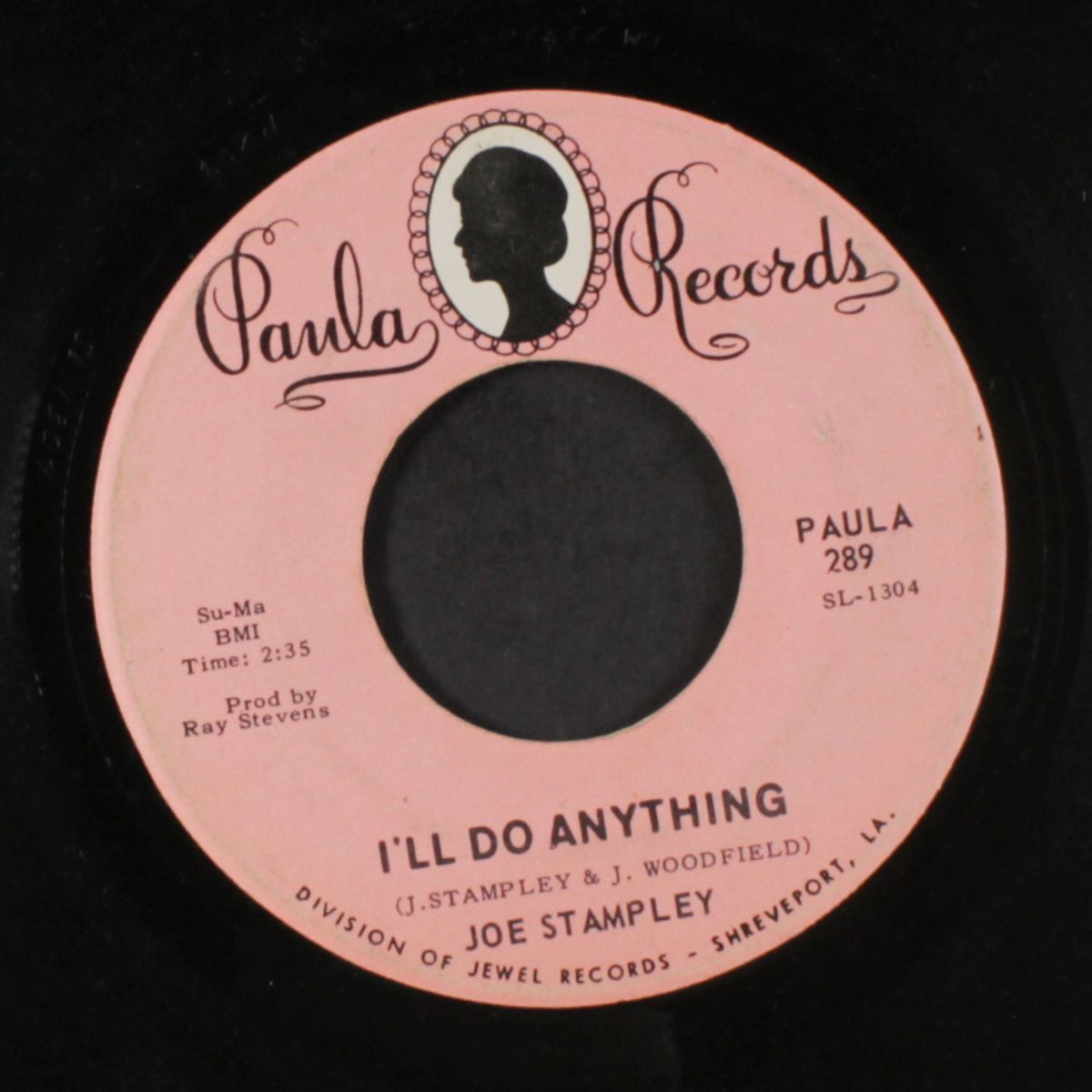 i'll do anything / go on and leave by JOE STAMPLEY
