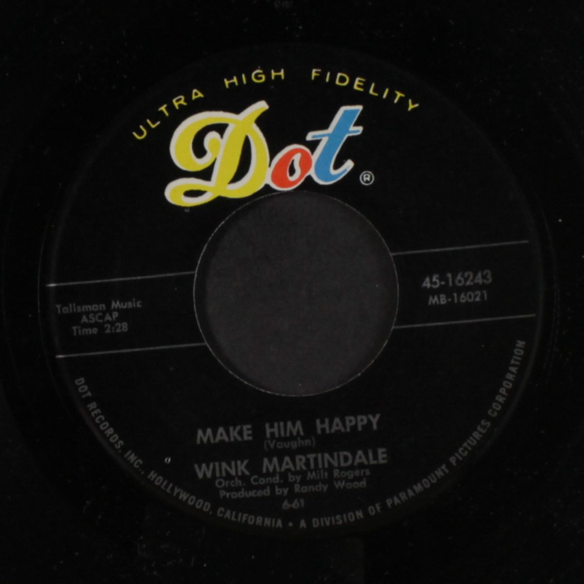 black land farmer / make him happy by WINK MARTINDALE