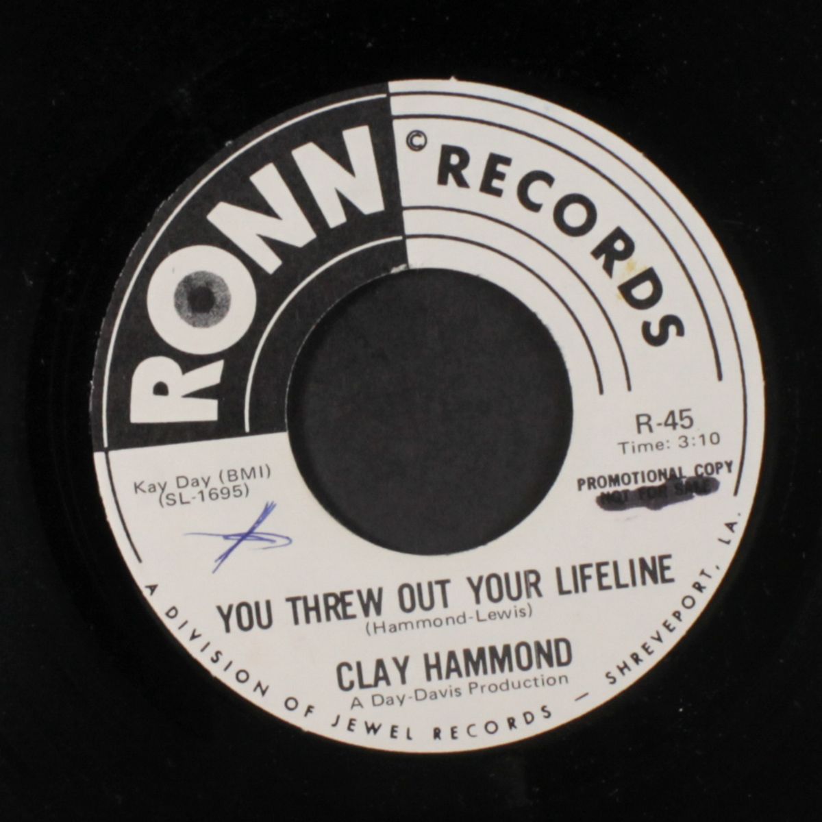 you've got me tamed / you threw out your lifeline by CLAY HAMMOND