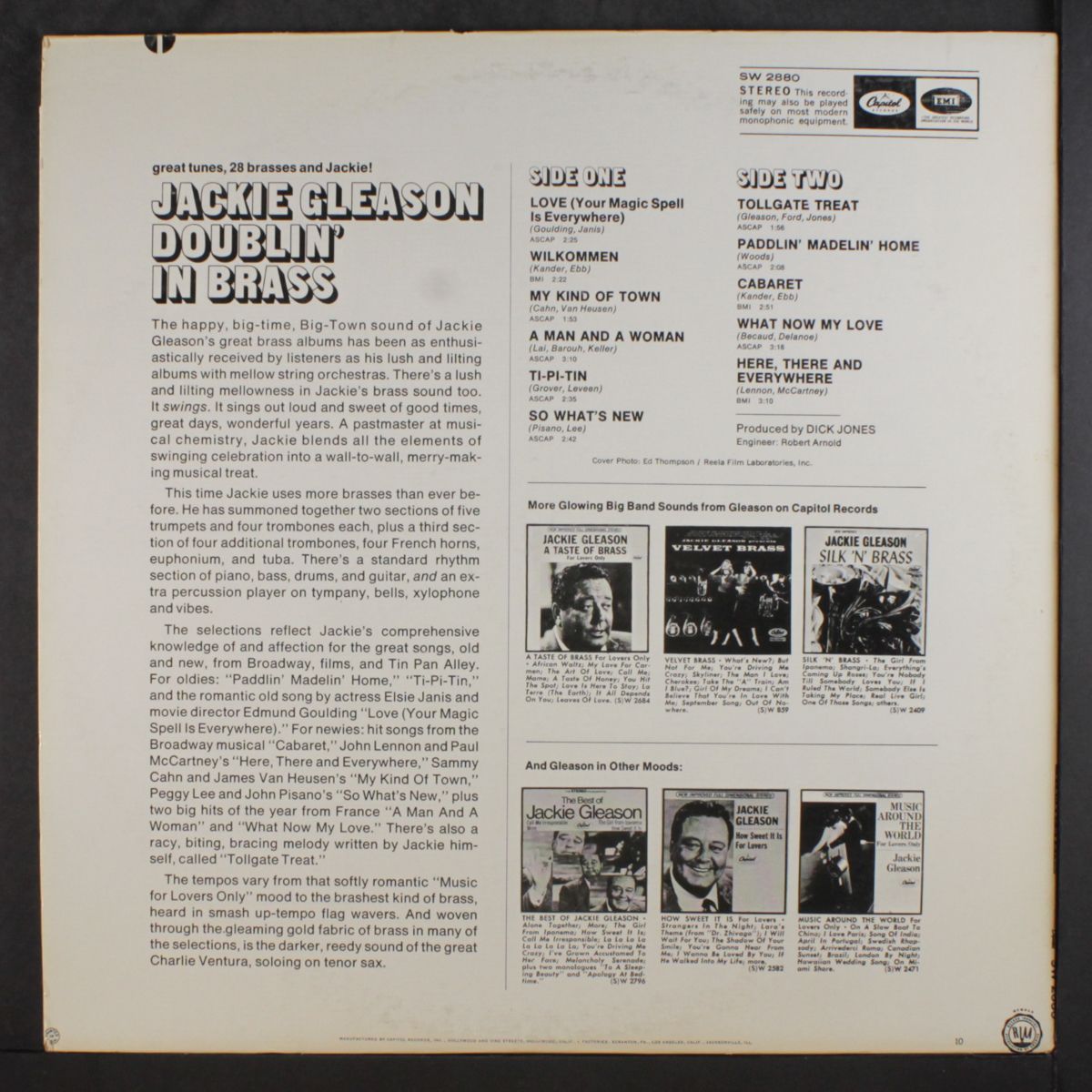 doublin' in brass by JACKIE GLEASON