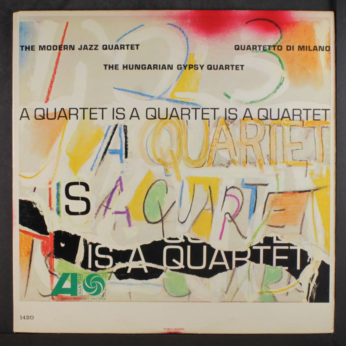 a quartet is a quartet is a quartet by MODERN JAZZ QUARTET, ETC.