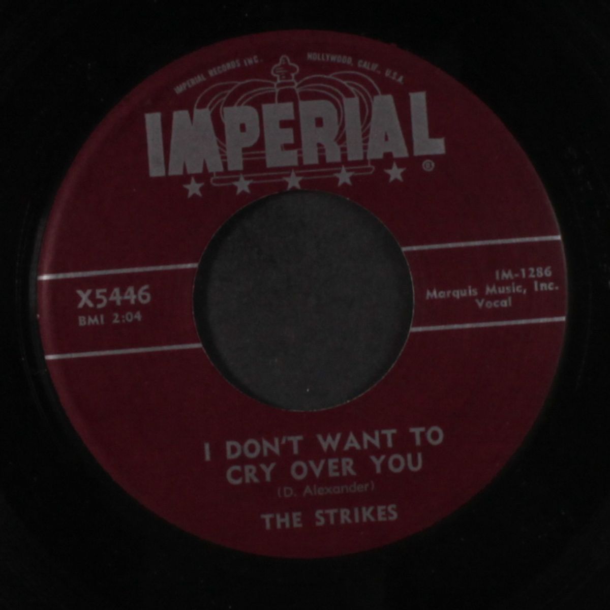 rockin' / i don't want to cry over you by STRIKES