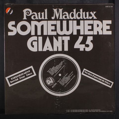 PAUL MADDUX