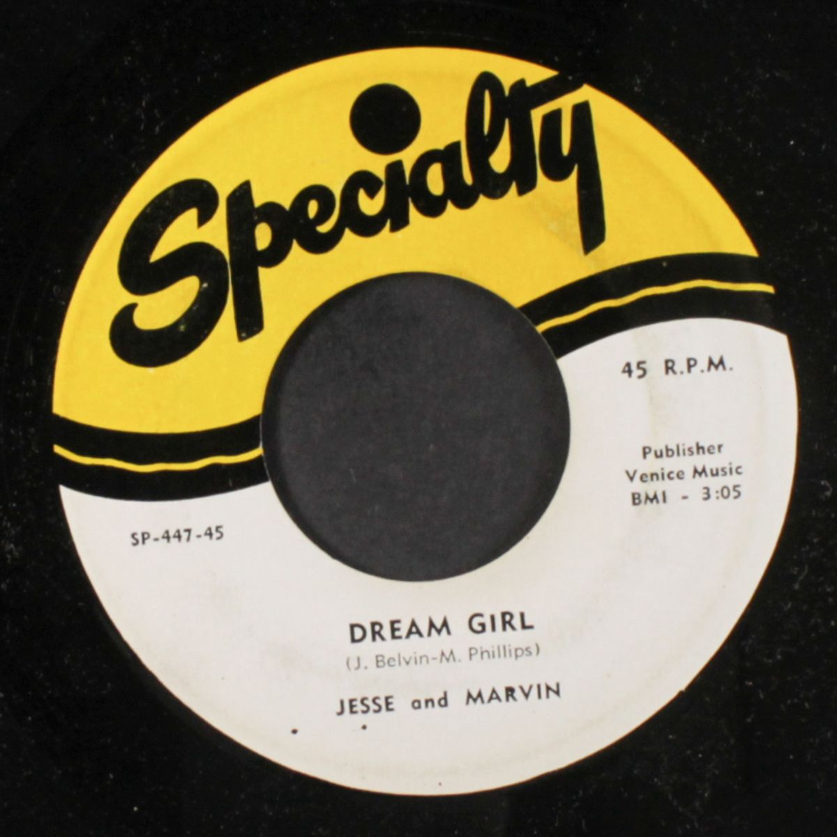 dream girl / daddy loves baby by JESSE & MARVIN