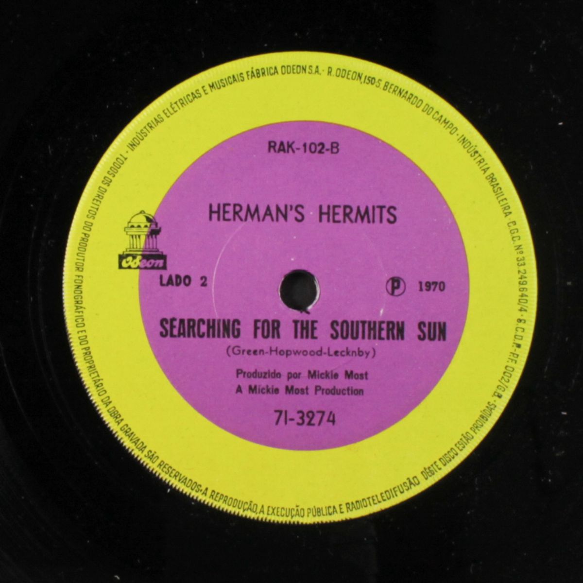 bet yer life i do / searching for the southern sun by HERMAN'S HERMITS