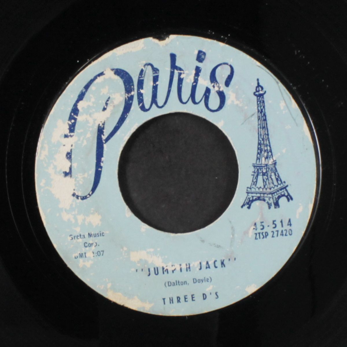 jumpin' jack / i never see my baby alone by THREE D'S