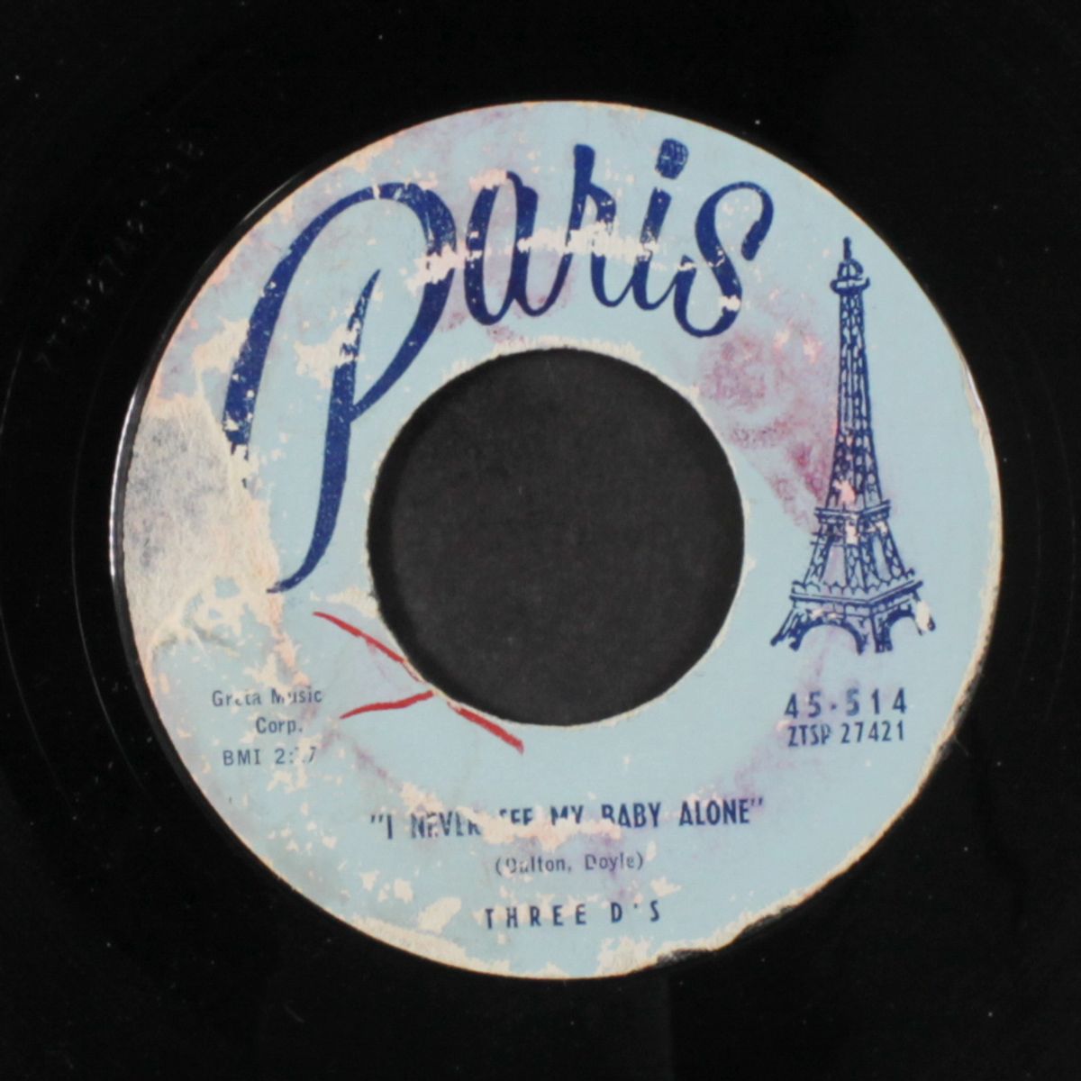 jumpin' jack / i never see my baby alone by THREE D'S