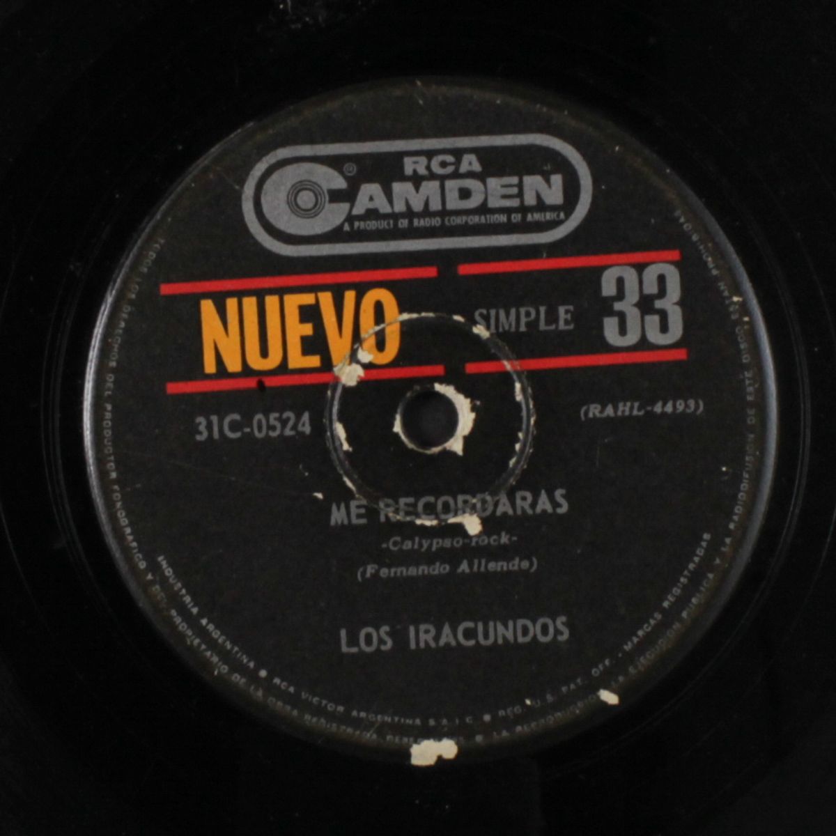 iracundos / me recordaras by LOS IRACUNDOS